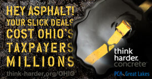 Hey Asphalt! Your slick deals cost Ohio's taxpayers millions. think-harder.org/ohio