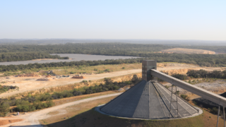 Buzzi Alamo Plant Wide shot surrounded by dessert and forest