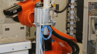 Close up of technology at a member company's cement plant